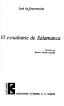 José de Espronceda: El estudiante de Salamanca (Spanish language, 1983, Cátedra)