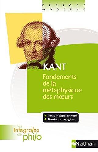 Immanuel Kant: Fondements de la métaphysique des moeurs (French language, 2010, Nathan)