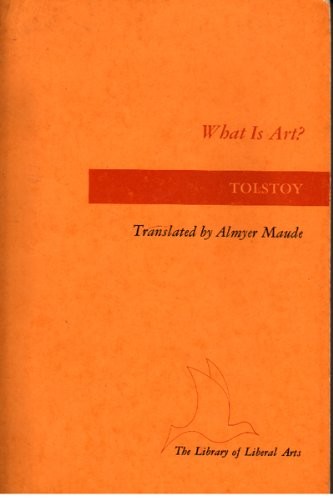 Leo Tolstoy: What is art? (1980, Bobbs-Merrill Co., Prentice Hall, Brand: Prentice Hall)