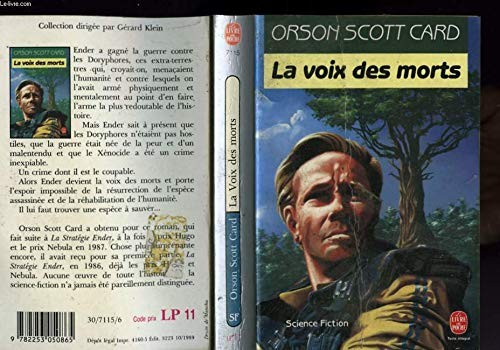 Orson Scott Card: La Voix des morts (Paperback, Lgf - Livre De Poche)