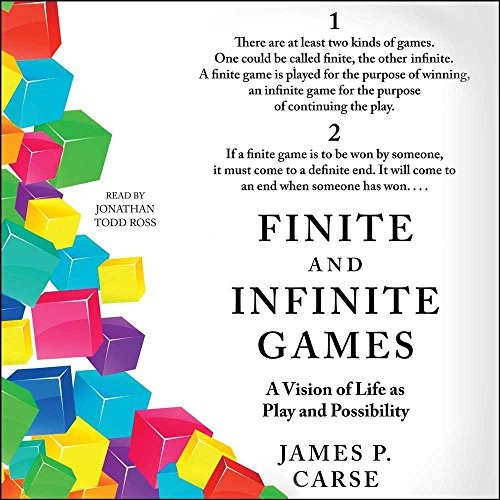 James Carse: Finite and Infinite Games (AudiobookFormat, Simon & Schuster Audio and Blackstone Audio)