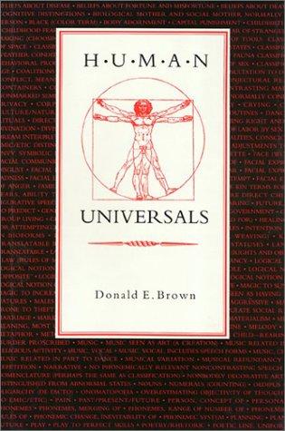 Brown, Donald E.: Human universals (1991, Temple University Press)