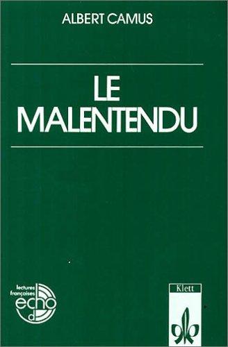 Albert Camus, Rolf. Massin: Le Malentendu. Piece en trois actes. (Paperback, Klett)