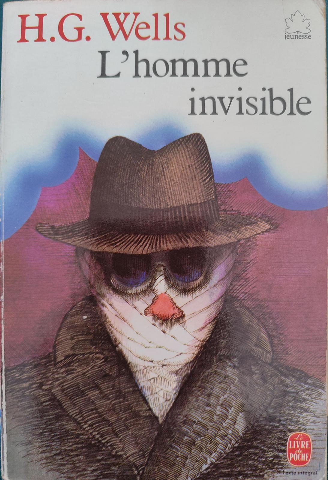 H. G. Wells: L'homme Invisible (French language, 1980, Hachette)