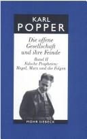 Karl Popper, Hubert Kiesewetter: Die offene Gesellschaft und ihre Feinde 2. Falsche Propheten Hegel, Marx und die Folgen. (Hardcover, Mohr)