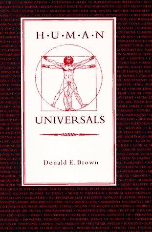 Brown, Donald E.: Human universals (1991, McGraw-Hill)