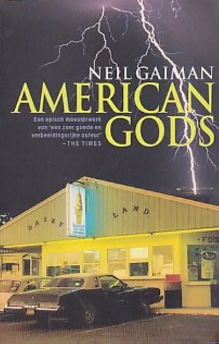 Neil Gaiman, Cover Art: American Gods (Paperback, Haper Torch)