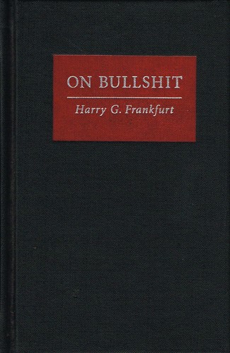 Harry G. Frankfurt: On Bullshit (Hardcover, Princeton University Press)