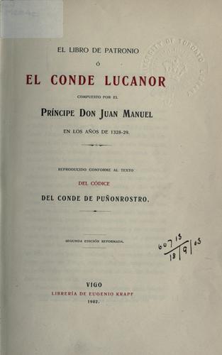 Don Juan Manuel: El libro de Patronio (Spanish language, 1853, J. Oliveres)