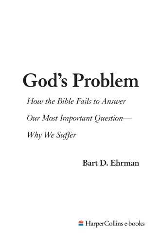 Bart D. Ehrman: God's Problem (Hardcover, HarperOne)