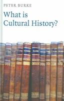 Peter Burke: What is cultural history? (2004, Polity Press)