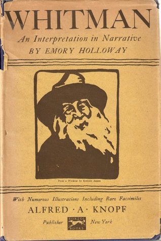 Emory Holloway: Whitman (Hardcover, 1926, Alfred A. Knopf)