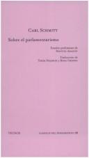 Carl Schmitt: Sobre El Parlamentarismo (Clasicos) (Paperback, Portuguese language, Tecnos)