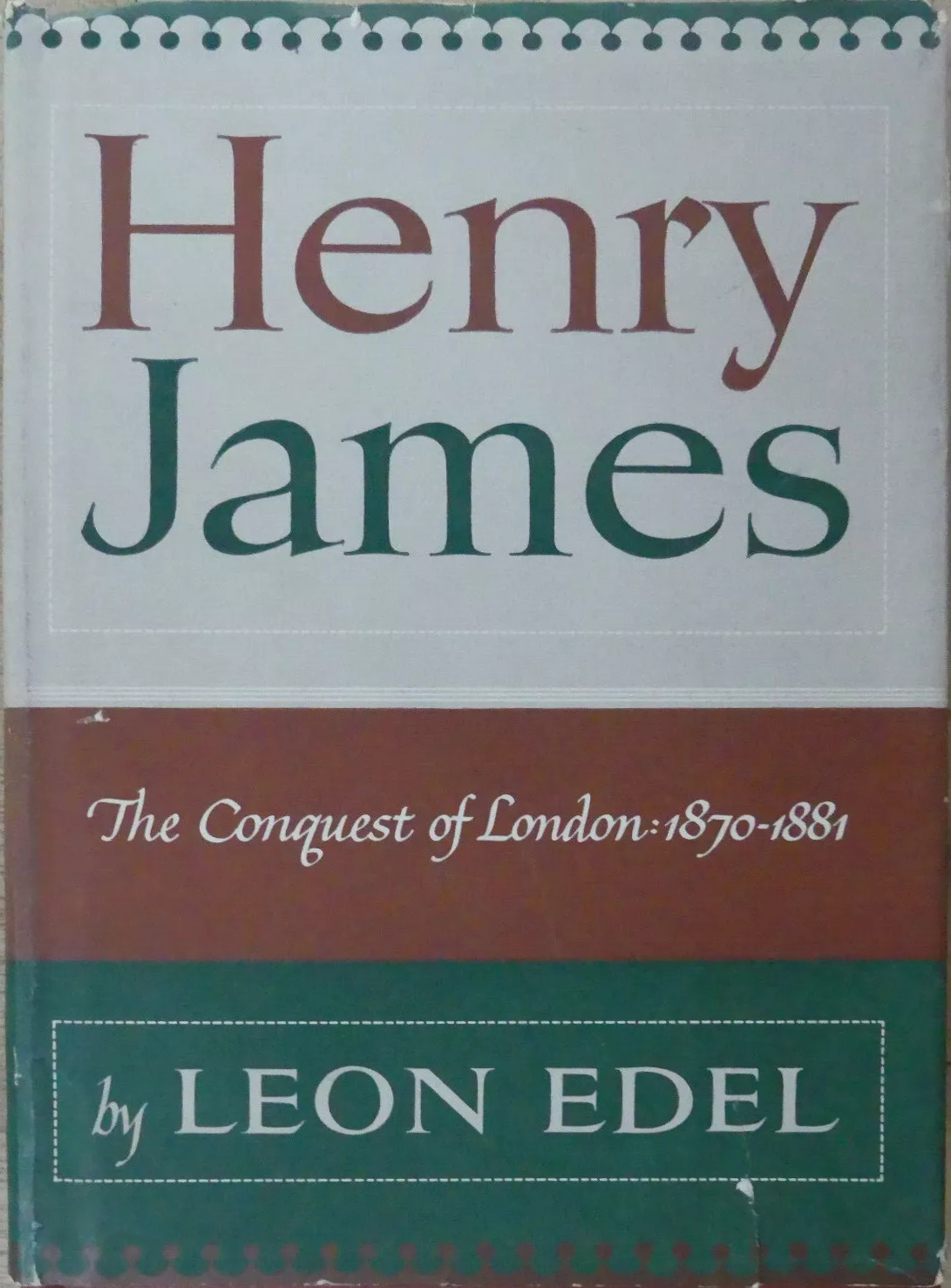 Leon Edel: Henry James (Hardcover, 1962, Lippincott)