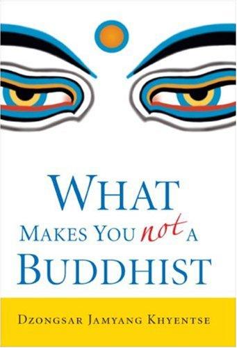 Dzongsar Jamyang Khyentse: What makes you not a Buddhist (Hardcover, Shambhala)