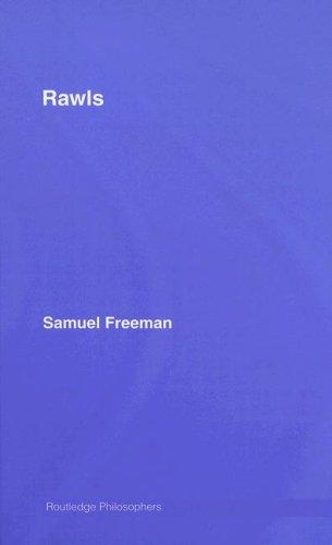 Samuel Freeman: Rawls (Routledge Philosophers) (Routledge)