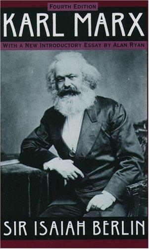 Isaiah Berlin: Karl Marx (1996, Oxford University Press)