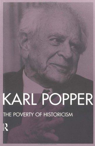 Karl Popper: The poverty of historicism (1991, Routledge)