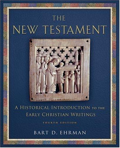 Bart D. Ehrman: The New Testament (Paperback, 2008, Oxford University Press, USA, Oxford University Press)