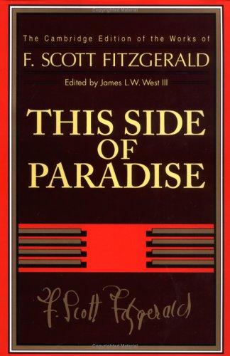 F. Scott Fitzgerald: F. Scott Fitzgerald (Hardcover, Cambridge University Press)