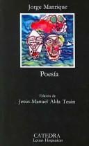 Manrique, Jorge: Poesía (Spanish language, 1976, Ediciones Cátedra)