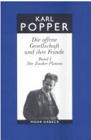 Karl Popper, Hubert Kiesewetter: Die offene Gesellschaft und ihre Feinde 1. Der Zauber Platons. (Hardcover, Mohr)