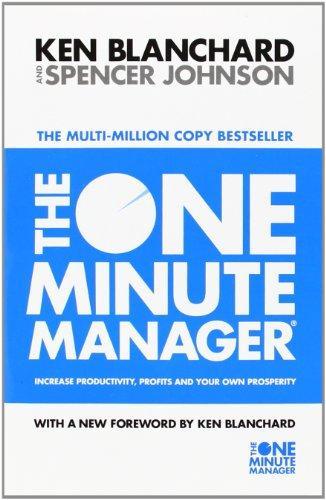 Kenneth H. Blanchard, Spencer Johnson, Kenneth H. Blanchard: The one minute manager (1996, HarperCollins)